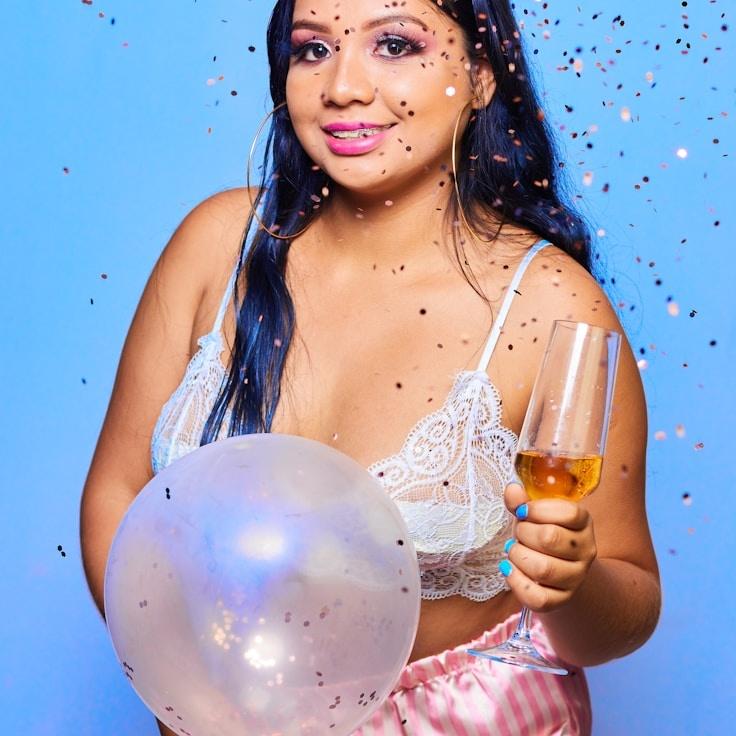 Portrait of Nova Calder, group coordinator and fusion cooking expert